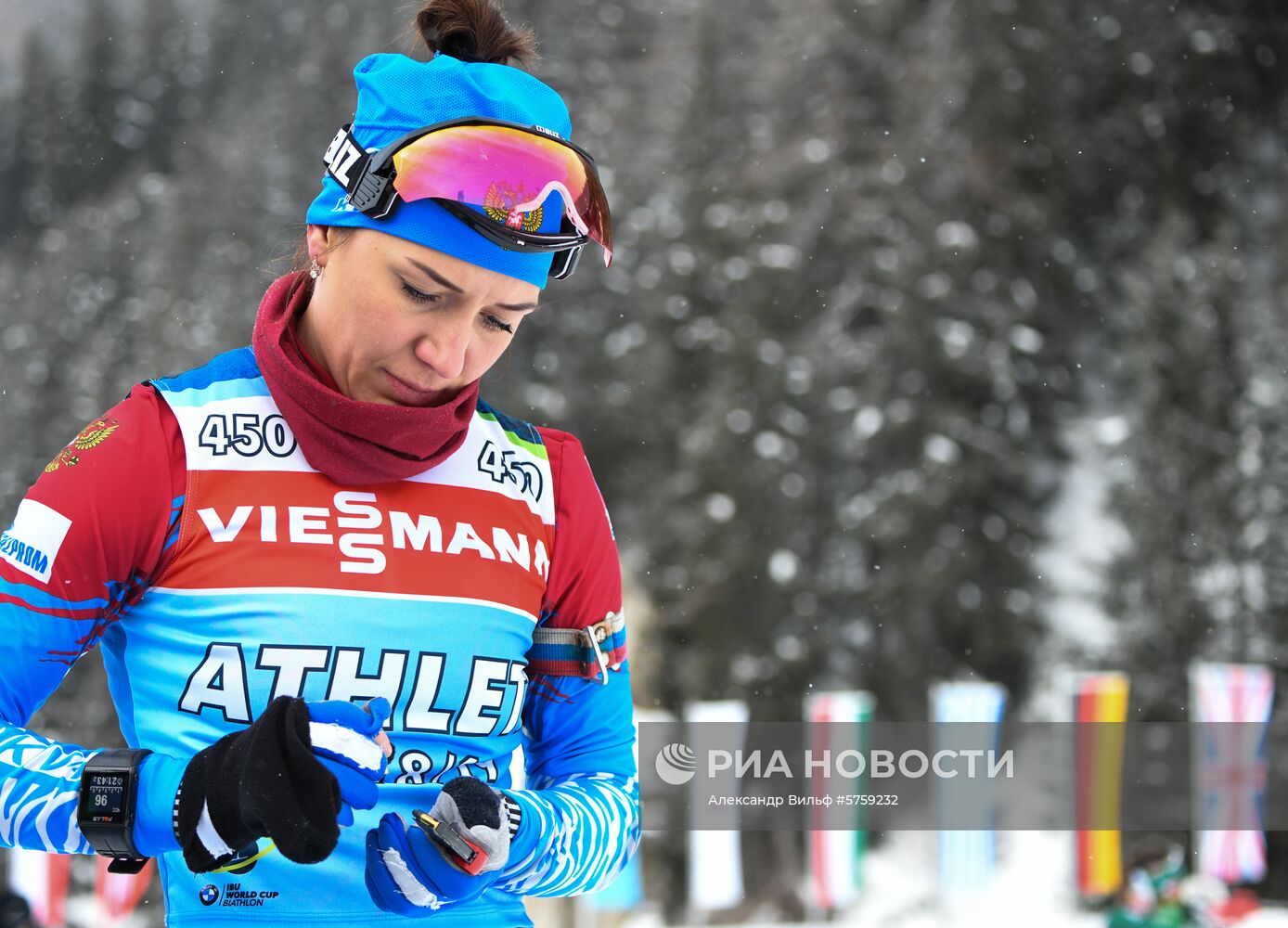 Биатлон. VI этап Кубка мира. Тренировки