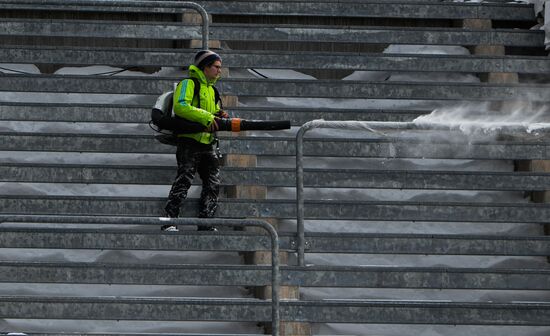 Биатлон. VI этап Кубка мира. Тренировки