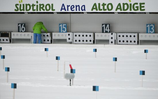 Биатлон. VI этап Кубка мира. Тренировки