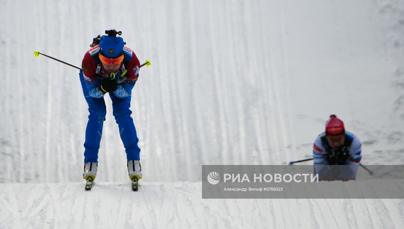 Биатлон. VI этап Кубка мира. Тренировки