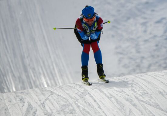 Биатлон. VI этап Кубка мира. Тренировки