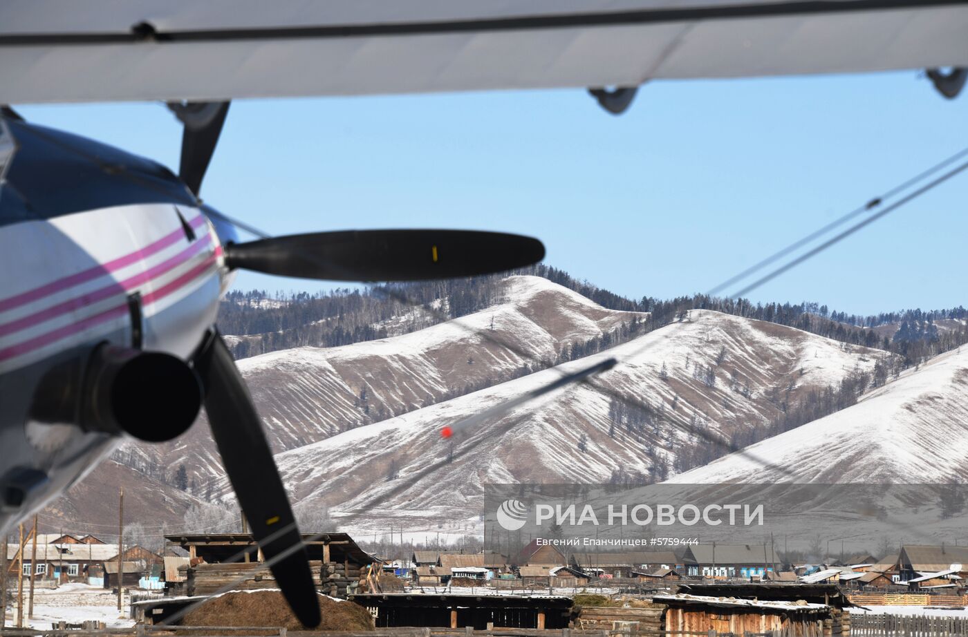 Первый субсидированный пассажирский рейс в село Менза Забайкальского края