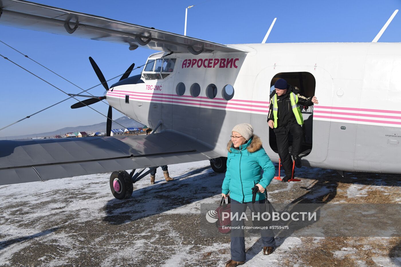 Первый субсидированный пассажирский рейс в село Менза Забайкальского края