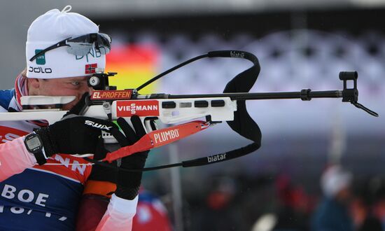 Биатлон. VI этап Кубка мира. Тренировки