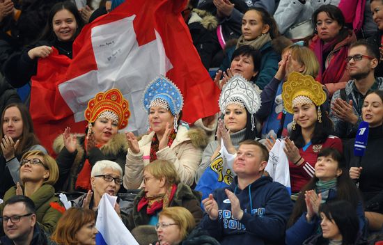 Чемпионат Европы. Женщины. Короткая программа