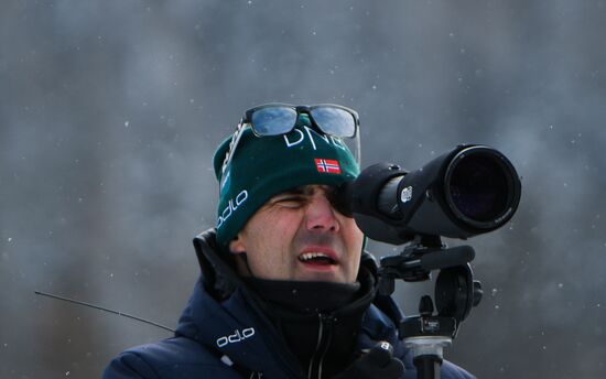 Биатлон. VI этап Кубка мира. Тренировки