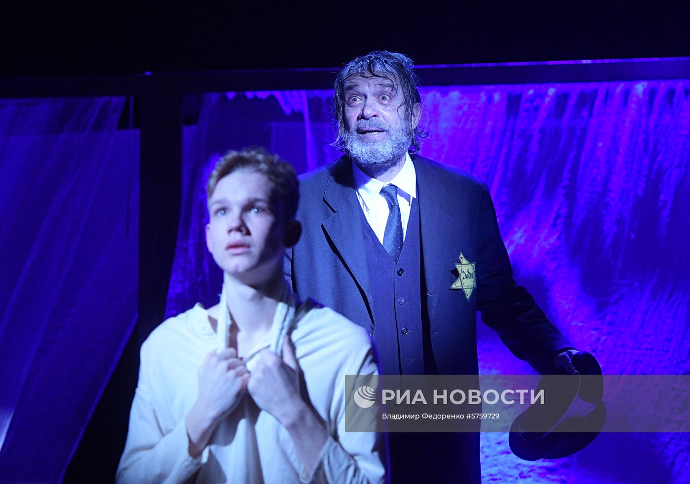 Спектакль "Матросская тишина" в театре О. Табакова