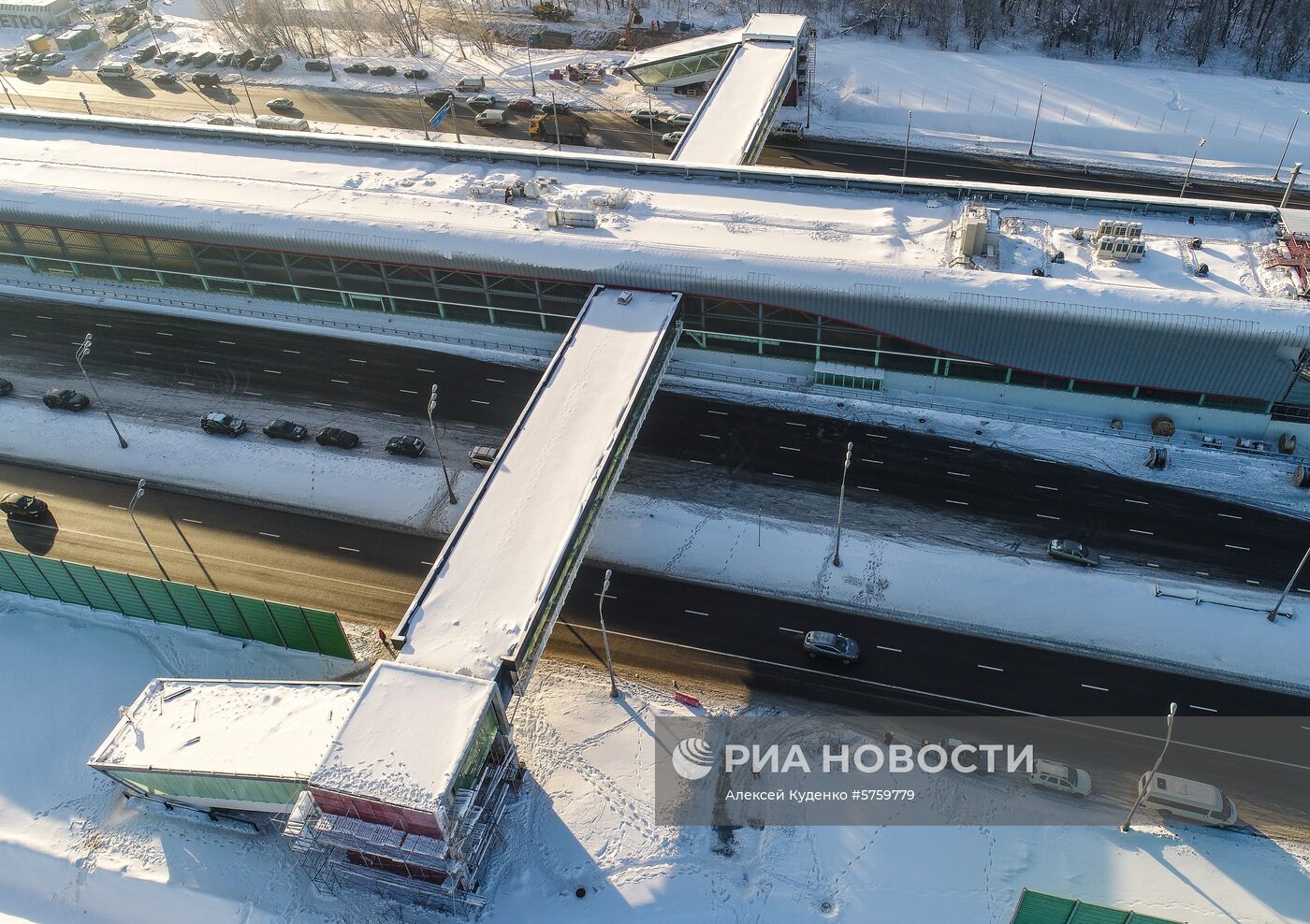 Строительство метро на участке Сокольнической линии 