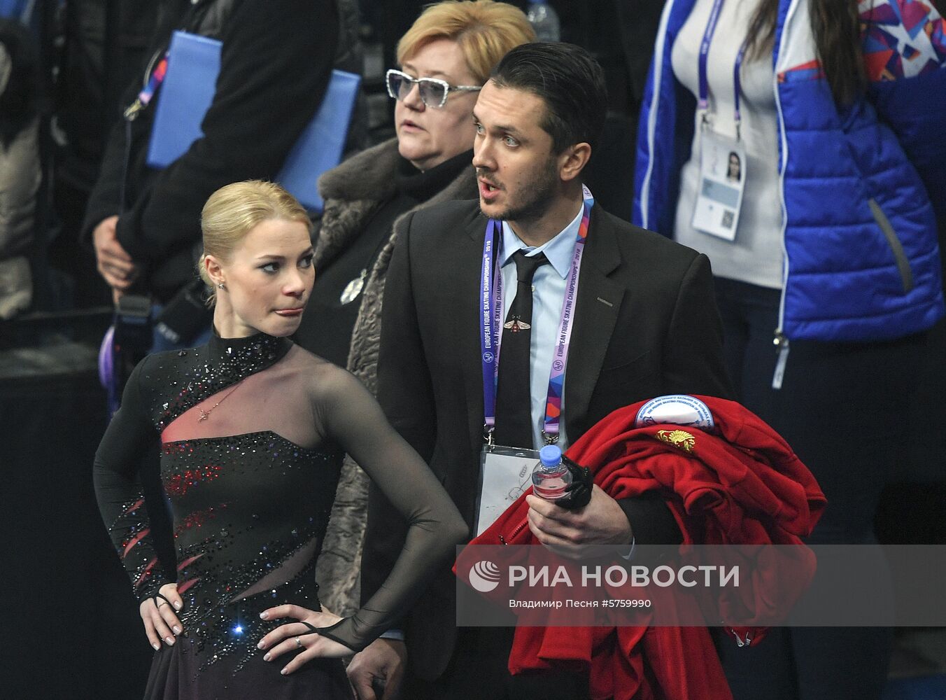 Фигурное катание. Чемпионат Европы. Пары. Короткая программа