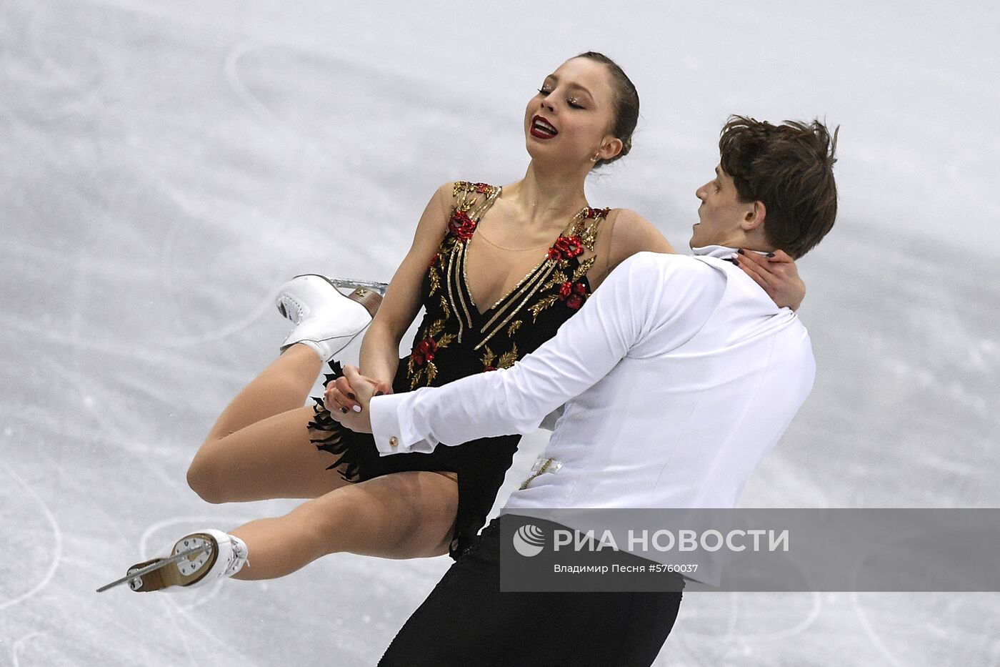 Фигурное катание. Чемпионат Европы. Пары. Короткая программа