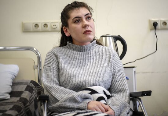 Пострадавшая при нападении на колледж в Керчи