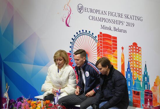 Фигурное катание. Чемпионат Европы. Мужчины. Короткая программа