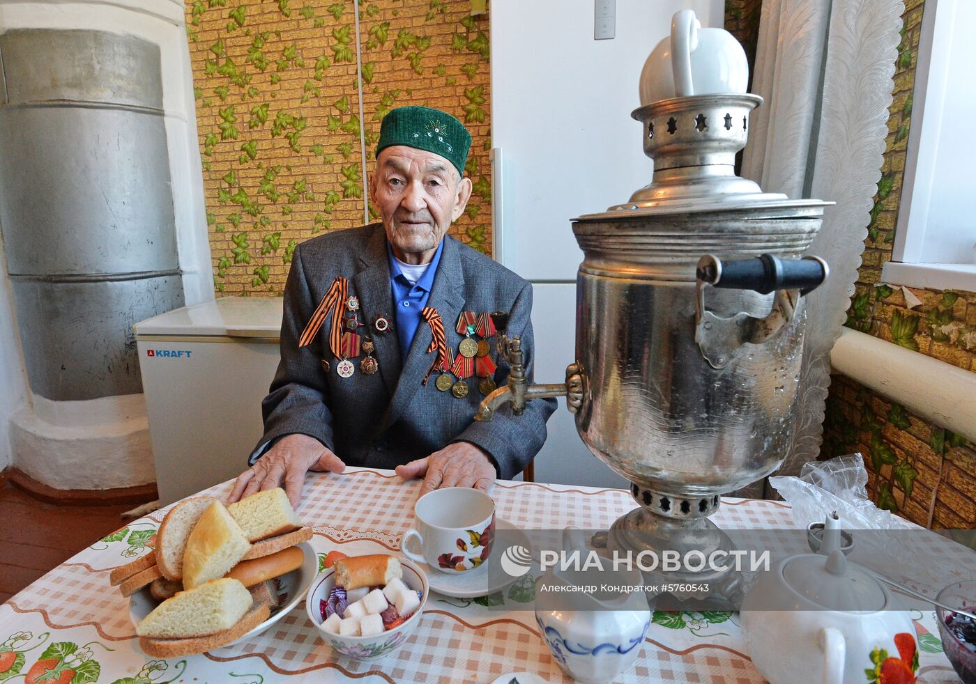 Ветеран ВОВ Зульфетдин Халилов