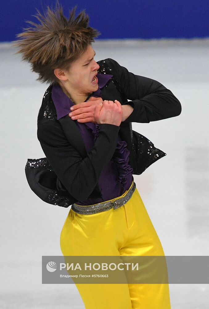 Фигурное катание. Чемпионат Европы. Мужчины. Короткая программа