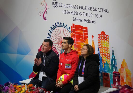 Фигурное катание. Чемпионат Европы. Мужчины. Короткая программа