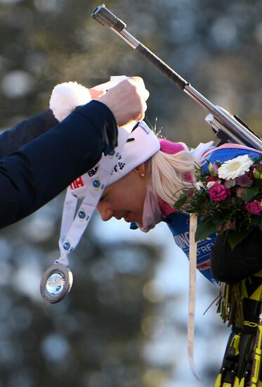 Биатлон. VI этап Кубка мира. Женщины. Спринт