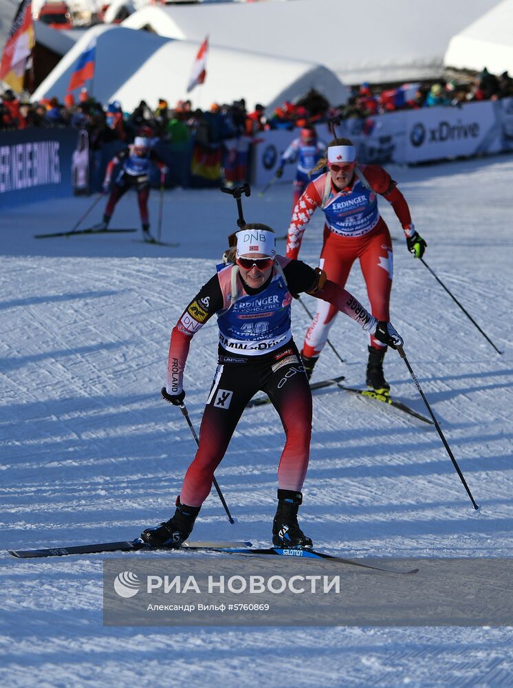 Биатлон. VI этап Кубка мира. Женщины. Спринт