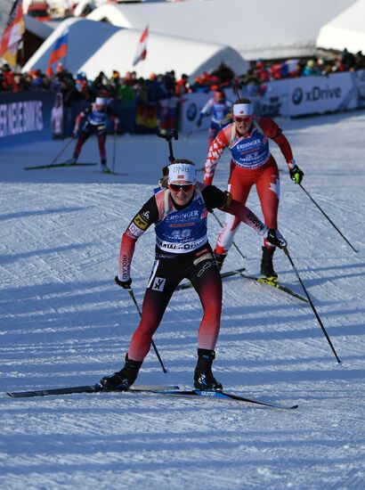 Биатлон. VI этап Кубка мира. Женщины. Спринт