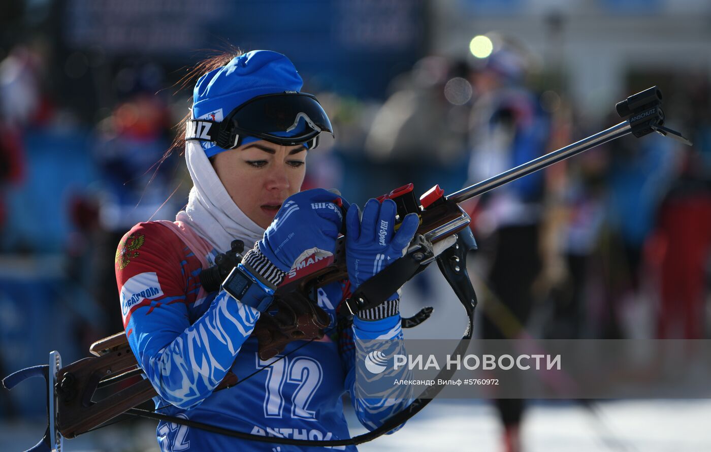 Биатлон. VI этап Кубка мира. Женщины. Спринт