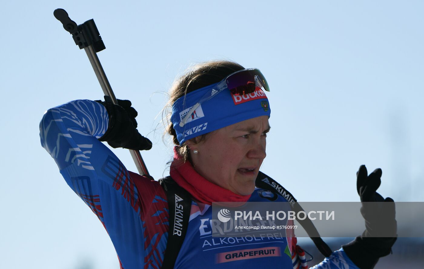 Биатлон. VI этап Кубка мира. Женщины. Спринт