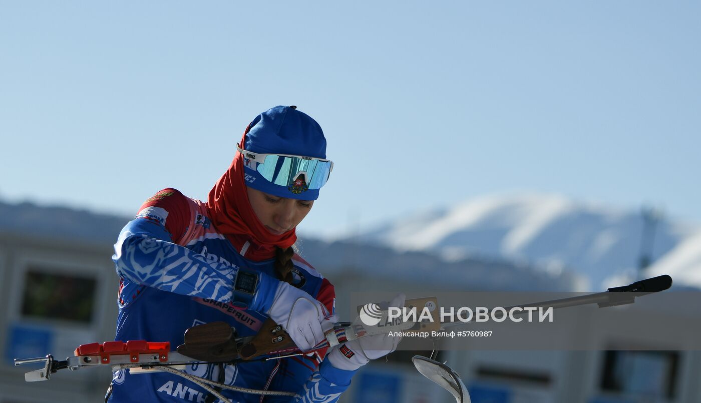 Биатлон. VI этап Кубка мира. Женщины. Спринт