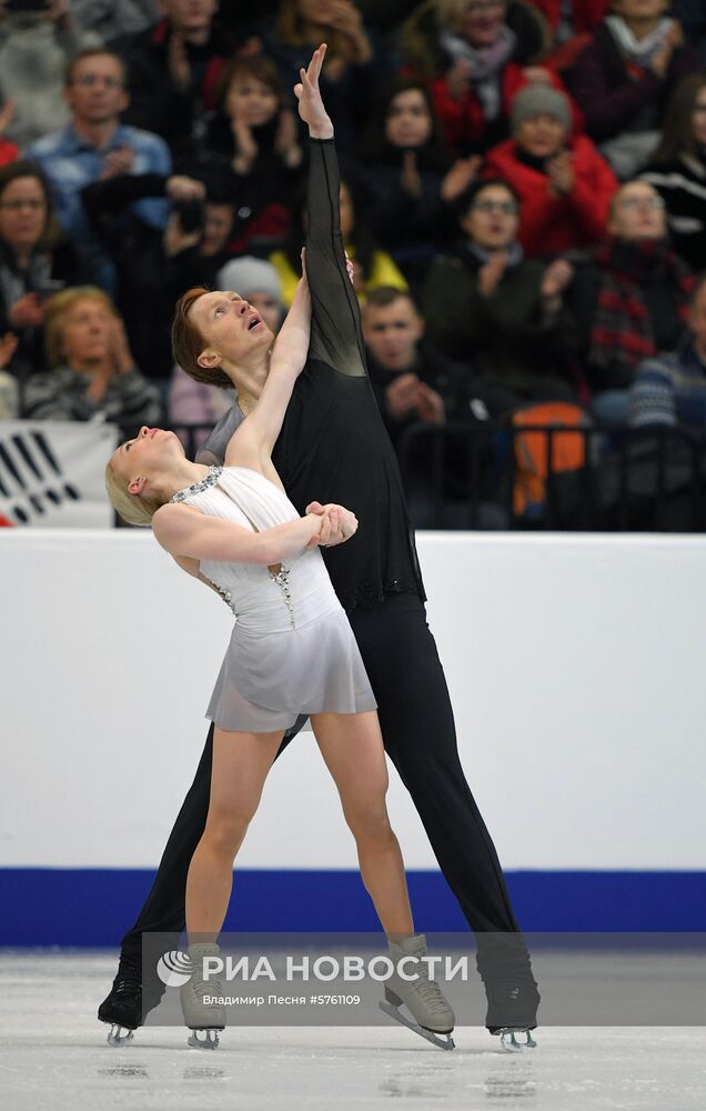 Фигурное катание. Чемпионат Европы. Пары. Произвольная программа