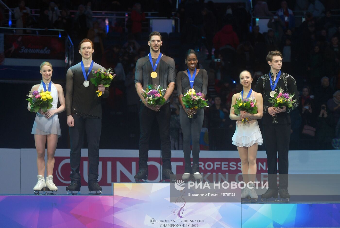 Фигурное катание. Чемпионат Европы. Пары. Произвольная программа