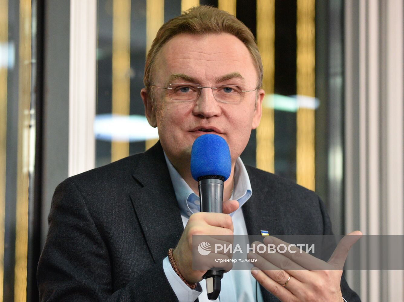 Встреча кандидата в президенты Украины А. Садового с избирателями