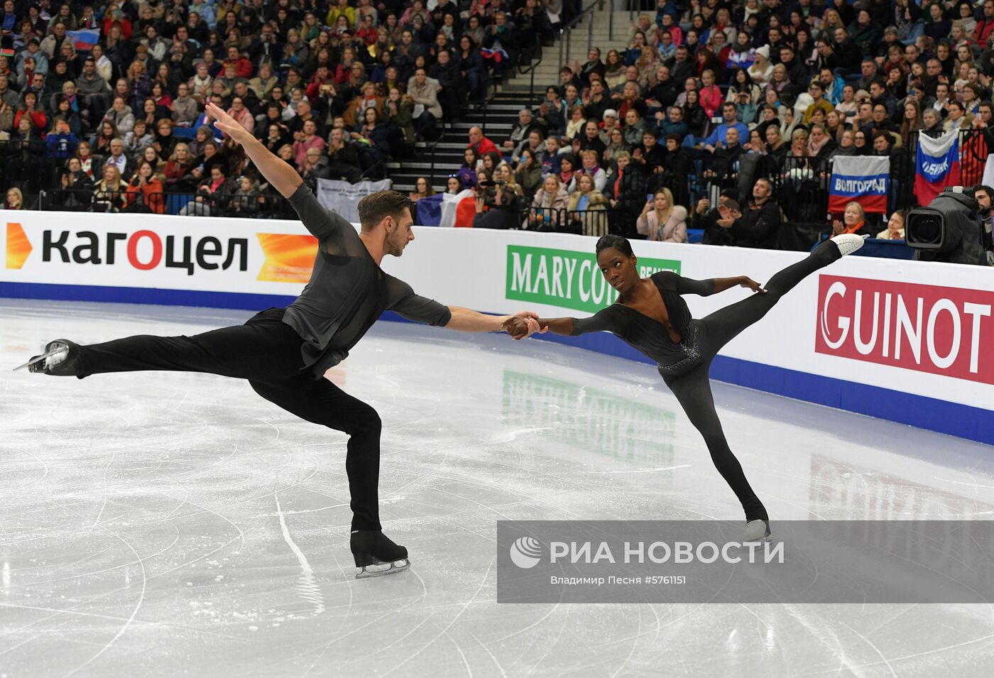Фигурное катание. Чемпионат Европы. Пары. Произвольная программа