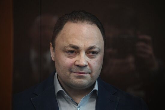 Заседание суда по делу экс-мэра Владивостока И. Пушкарева
