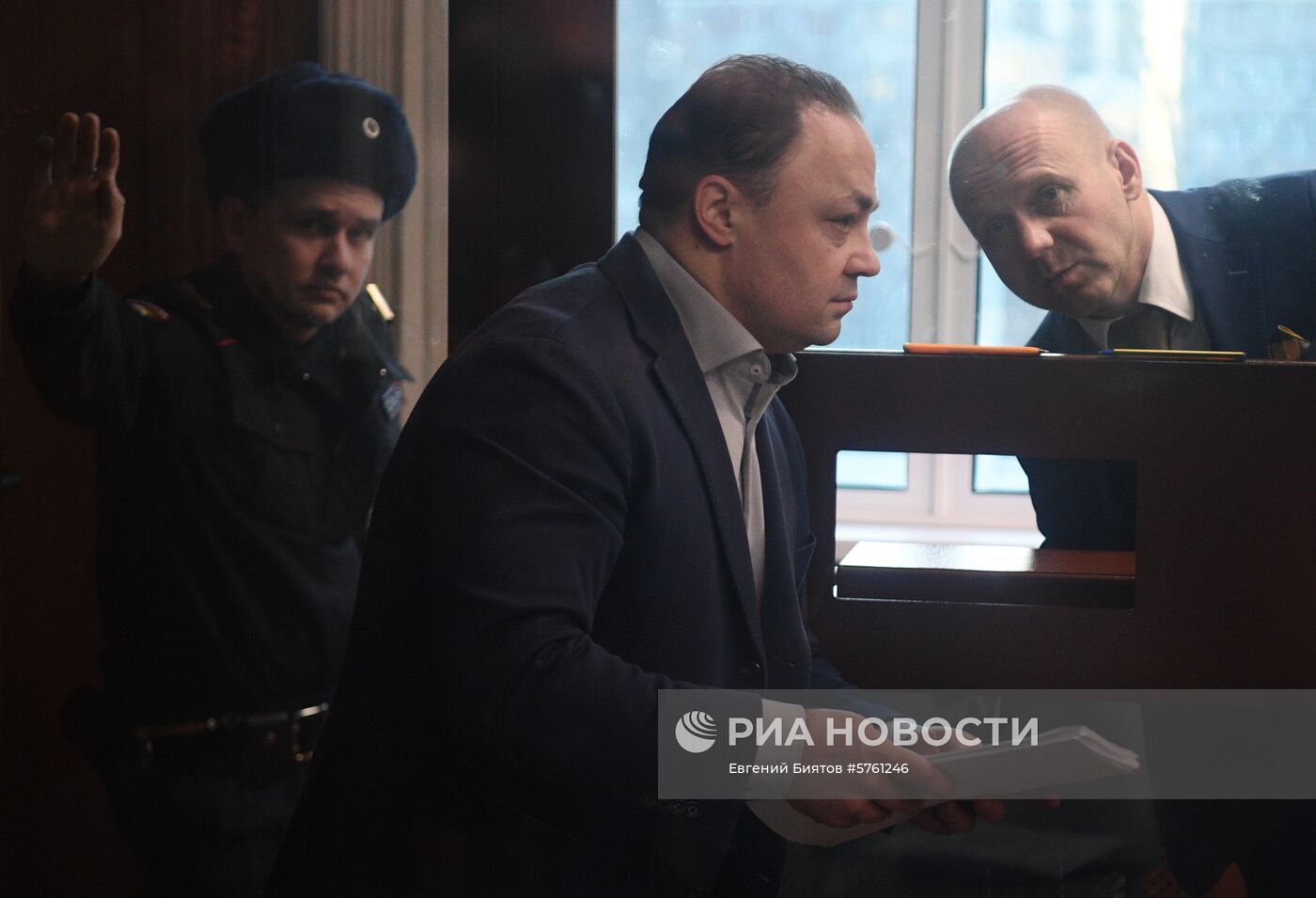 Заседание суда по делу экс-мэра Владивостока И. Пушкарева