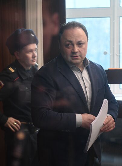 Заседание суда по делу экс-мэра Владивостока И. Пушкарева