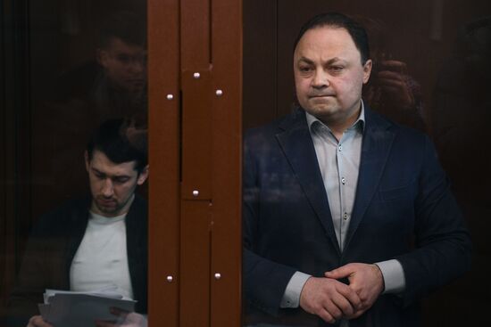 Заседание суда по делу экс-мэра Владивостока И. Пушкарева