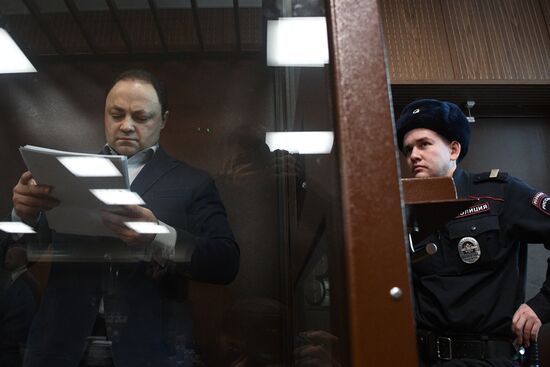 Заседание суда по делу экс-мэра Владивостока И. Пушкарева