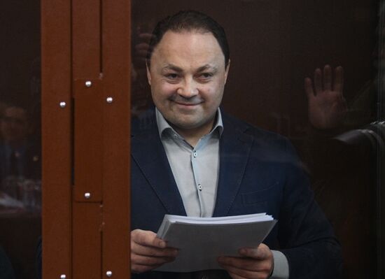 Заседание суда по делу экс-мэра Владивостока И. Пушкарева