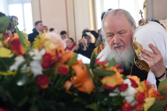 Божественная литургия в день памяти мученицы Татианы 