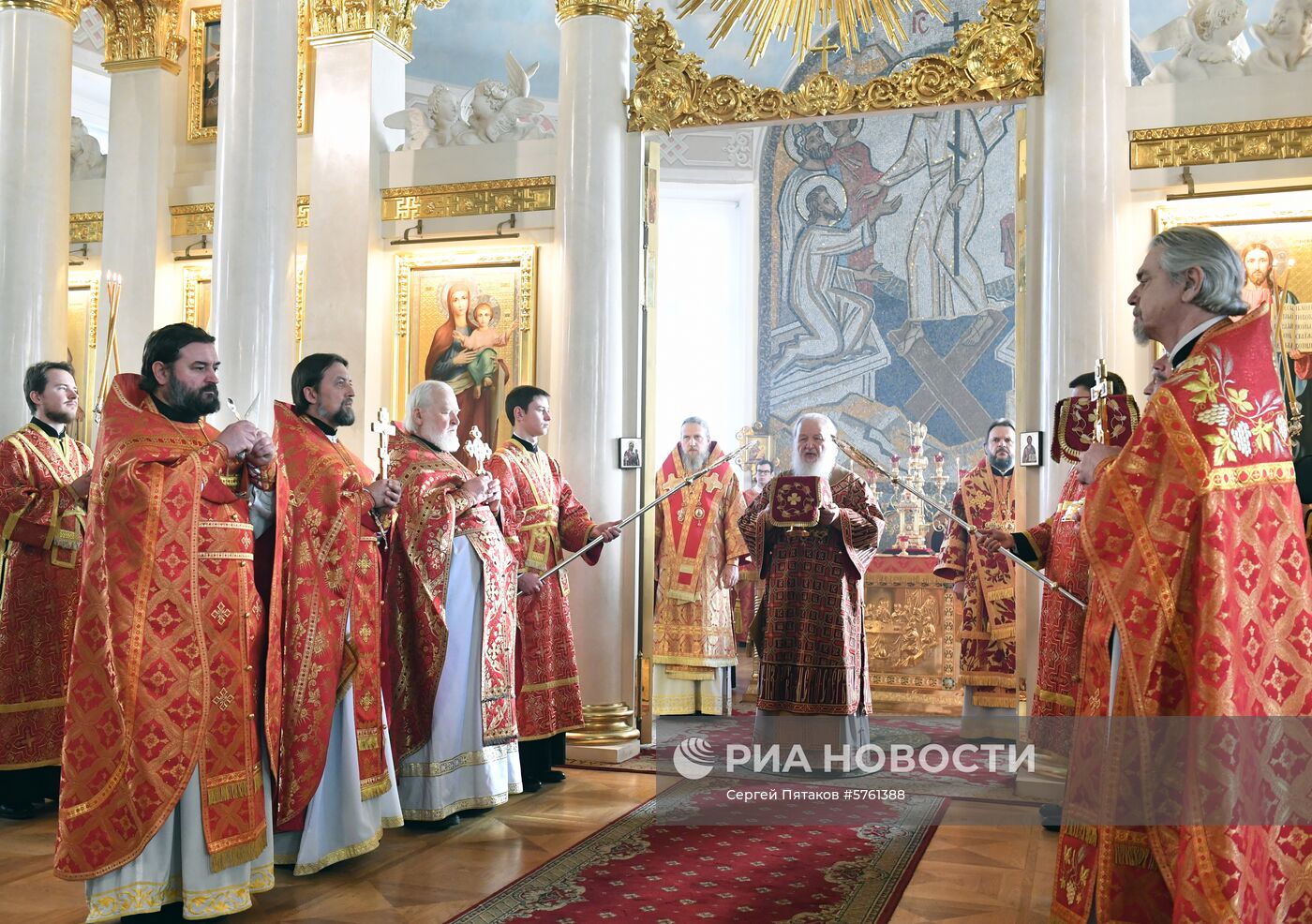 Божественная литургия в день памяти мученицы Татианы 