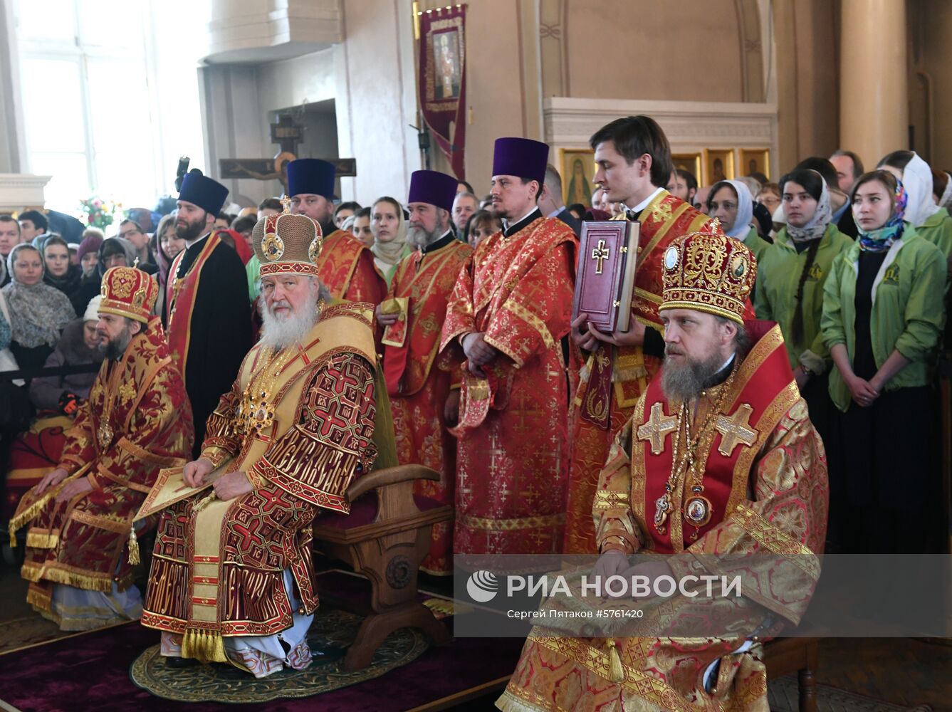 Божественная литургия в день памяти мученицы Татианы 