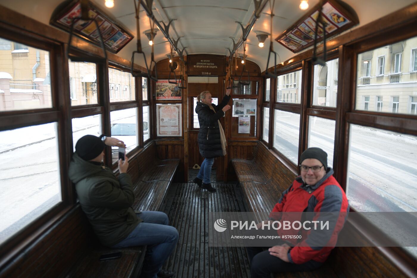 Трамваи времен Великой Отечественной войны в Санкт-Петербурге 