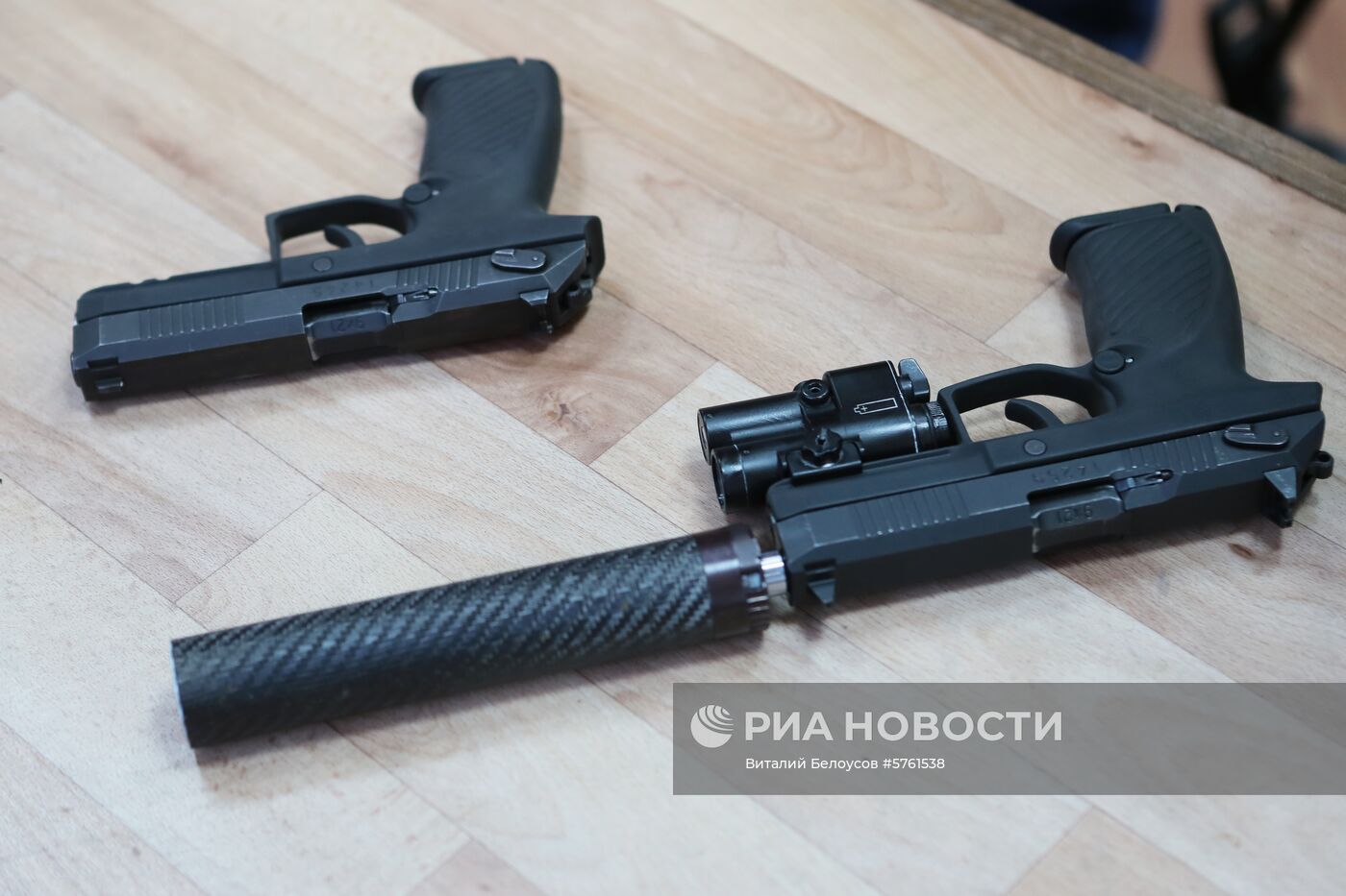 Презентация нового пистолета "Удав"