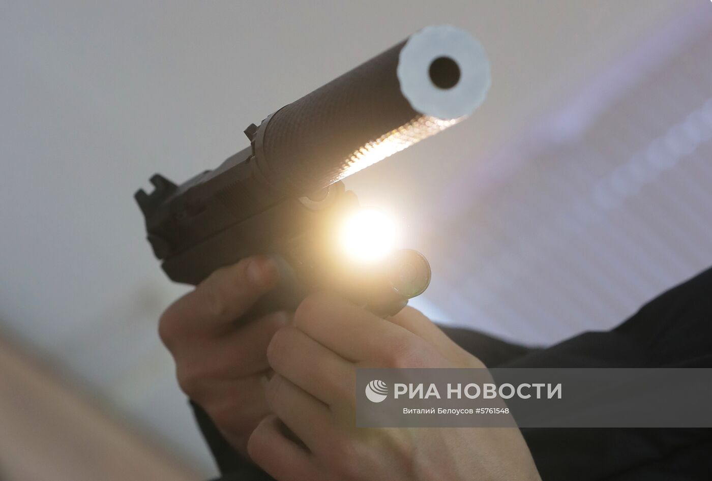 Презентация нового пистолета "Удав"