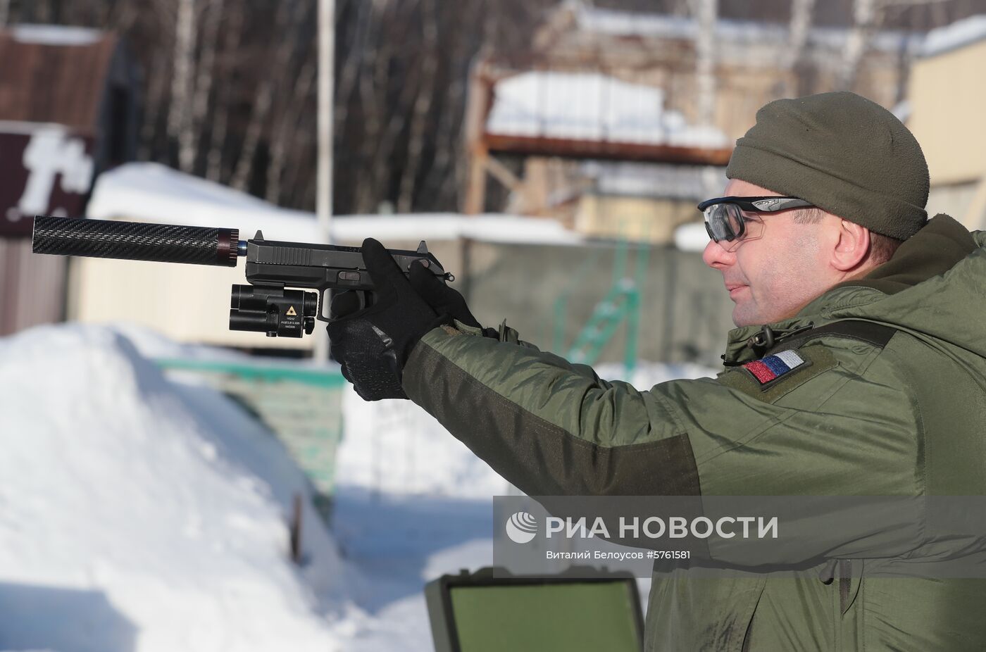 Презентация нового пистолета "Удав"