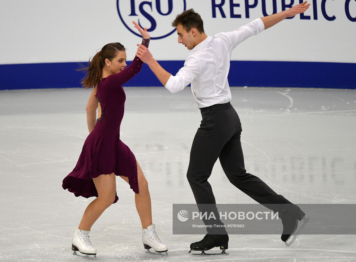 Фигурное катание. Чемпионат Европы. Танцы. Ритмический танец