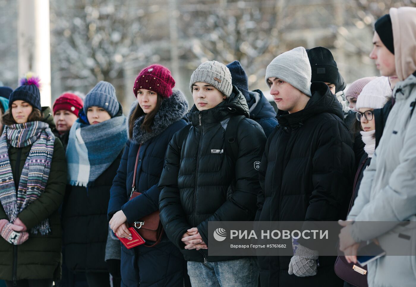 Освящение зачеток в День студента