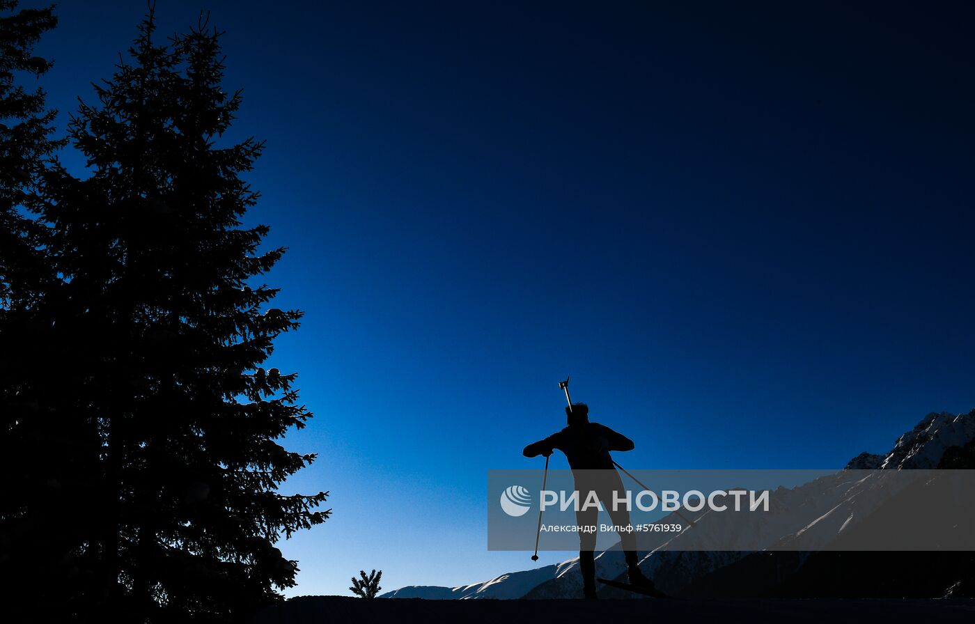 Биатлон. VI этап Кубка мира. Мужчины. Спринт