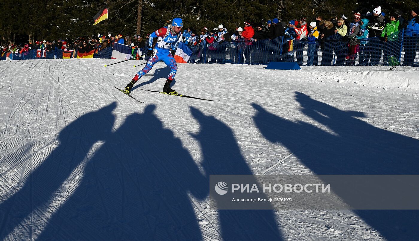 Биатлон. VI этап Кубка мира. Мужчины. Спринт