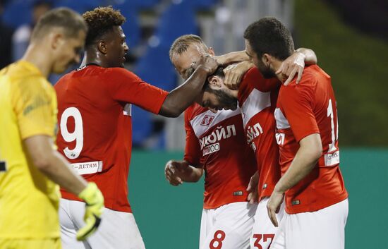 Футбол. Кубок Матч Премьер.  "Зенит" - "Спартак"