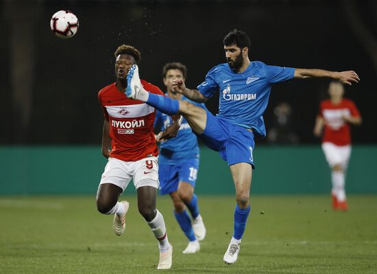 Футбол. Кубок Матч Премьер.  "Зенит" - "Спартак"