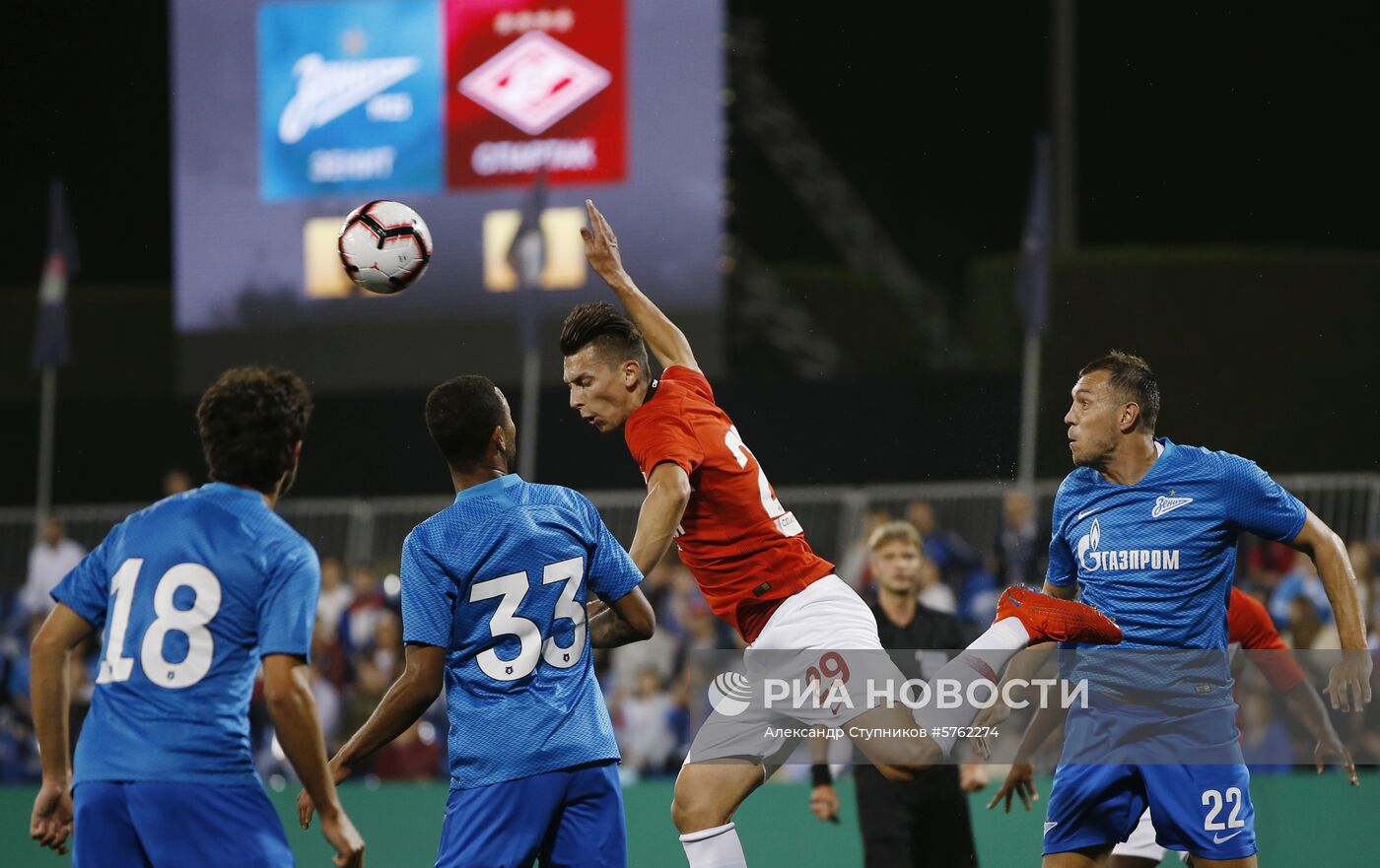 Футбол. Кубок Матч Премьер. "Зенит" - "Спартак"