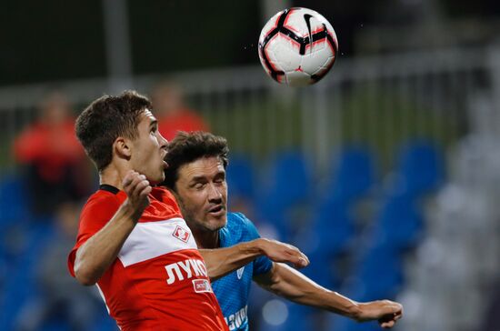 Футбол. Кубок Матч Премьер.  "Зенит" - "Спартак"